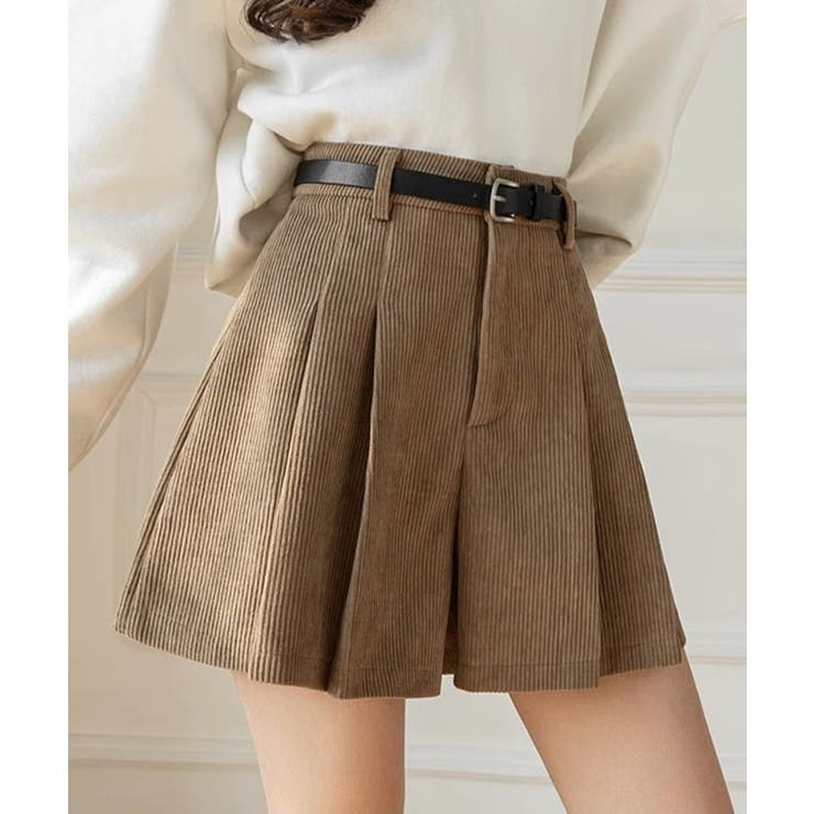 コーデュロイ プリーツ ハイウエスト | レースレディース  | 詳細画像19 