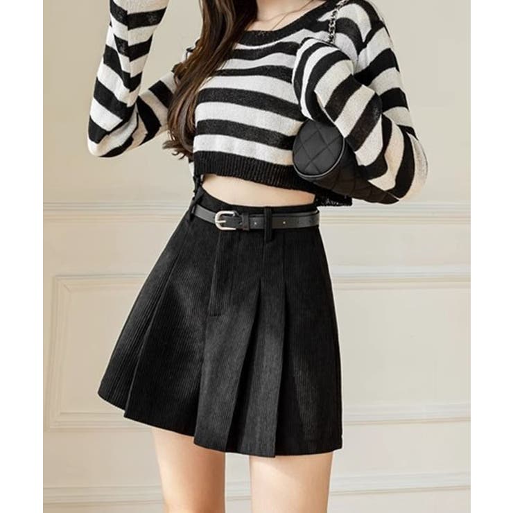 コーデュロイ プリーツ ハイウエスト | レースレディース  | 詳細画像7 