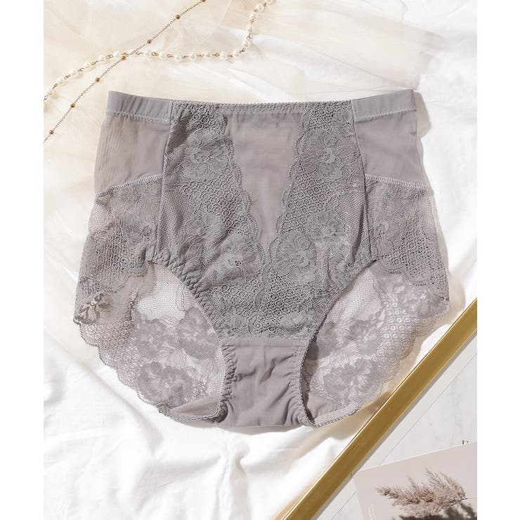 【5枚セット】花柄レースドッキングハイウエストショーツ 女性 レディース | レースレディース  | 詳細画像13 