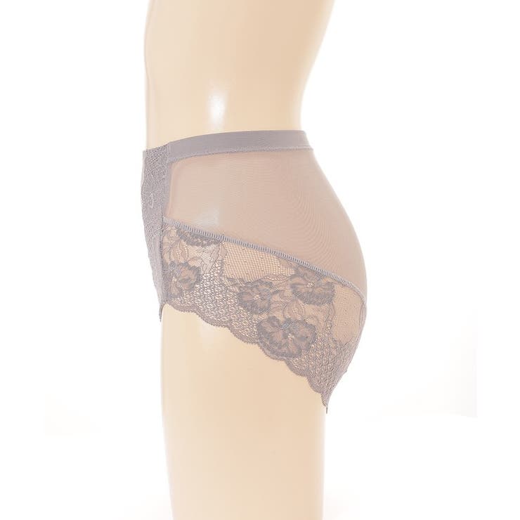 【5枚セット】花柄レースドッキングハイウエストショーツ 女性 レディース | レースレディース  | 詳細画像6 