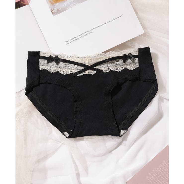 配色 リボン メロウフリル | レースレディース  | 詳細画像10 