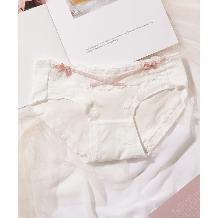 配色 リボン メロウフリル | レースレディース  | 詳細画像12 