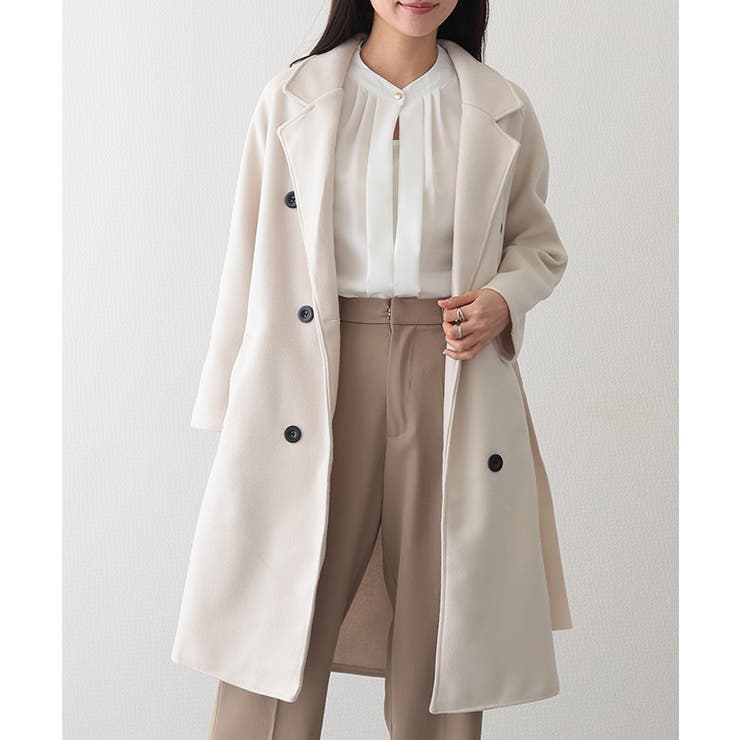 ウールライク テーラード ベルト付き | レースレディース  | 詳細画像11 