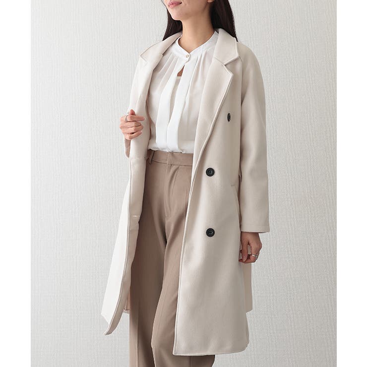 ウールライク テーラード ベルト付き | レースレディース  | 詳細画像12 