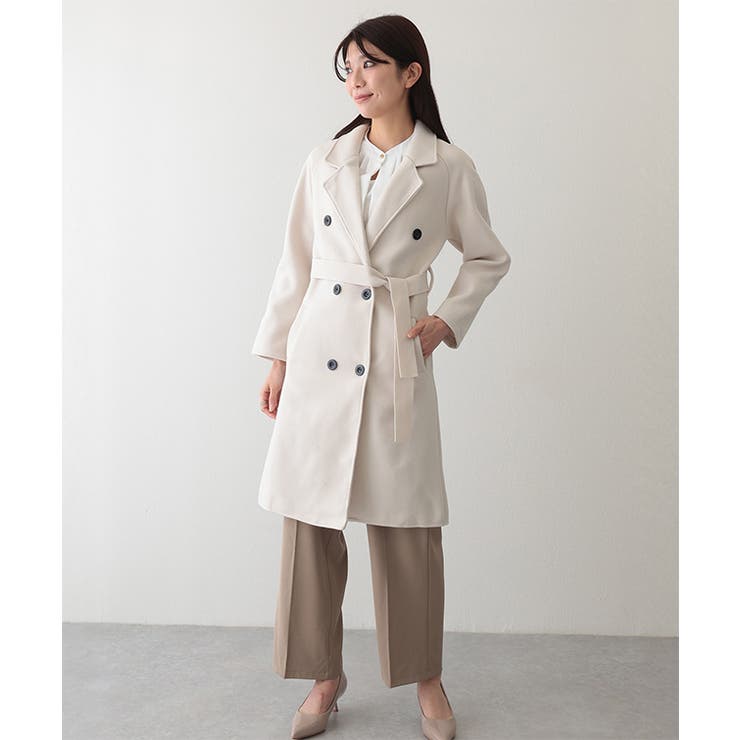 ウールライク テーラード ベルト付き | レースレディース  | 詳細画像6 