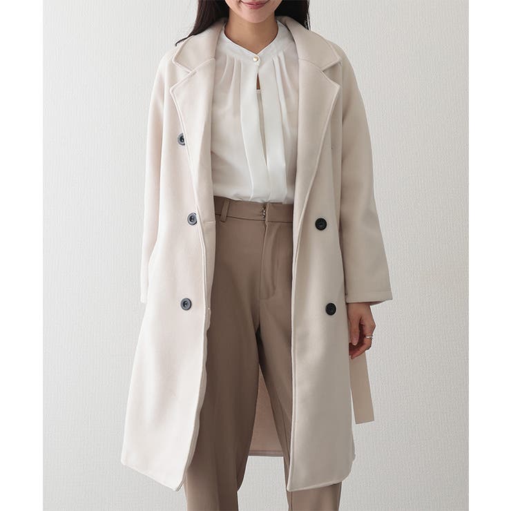 ウールライク テーラード ベルト付き | レースレディース  | 詳細画像7 