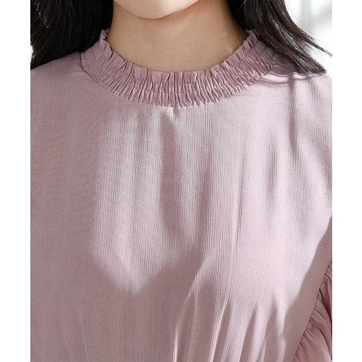 肩フリル プリーツ キャンディスリーブ | レースレディース  | 詳細画像17 