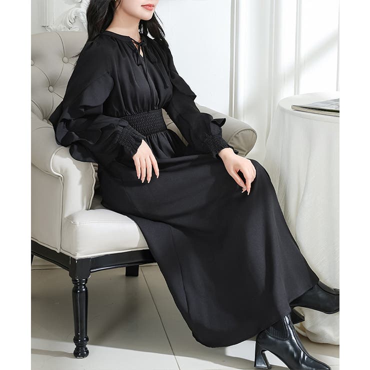 袖フリル ウエスト シャーリング | レースレディース  | 詳細画像13 