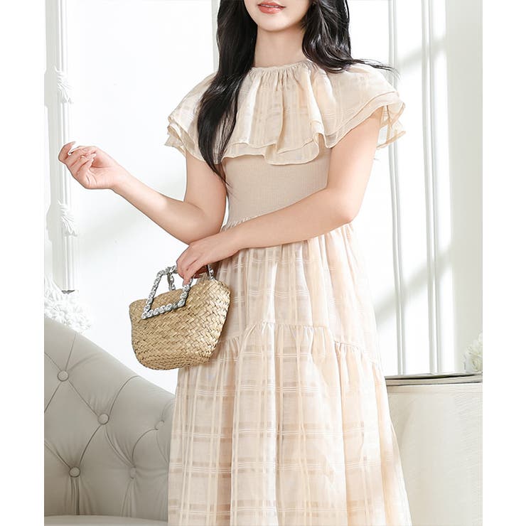 2WAY ケープ付き シアー | レースレディース  | 詳細画像4 