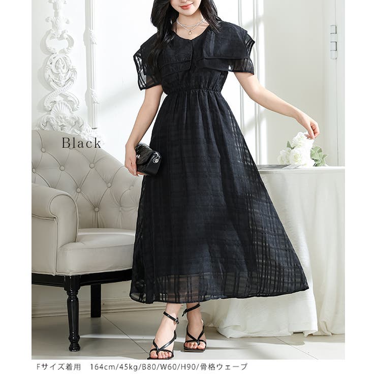【wong 】COEL シアーチェックワンピース　36サイズ wong様専用 】COEL シアーチェックワンピース 36サイズ - メルカリ