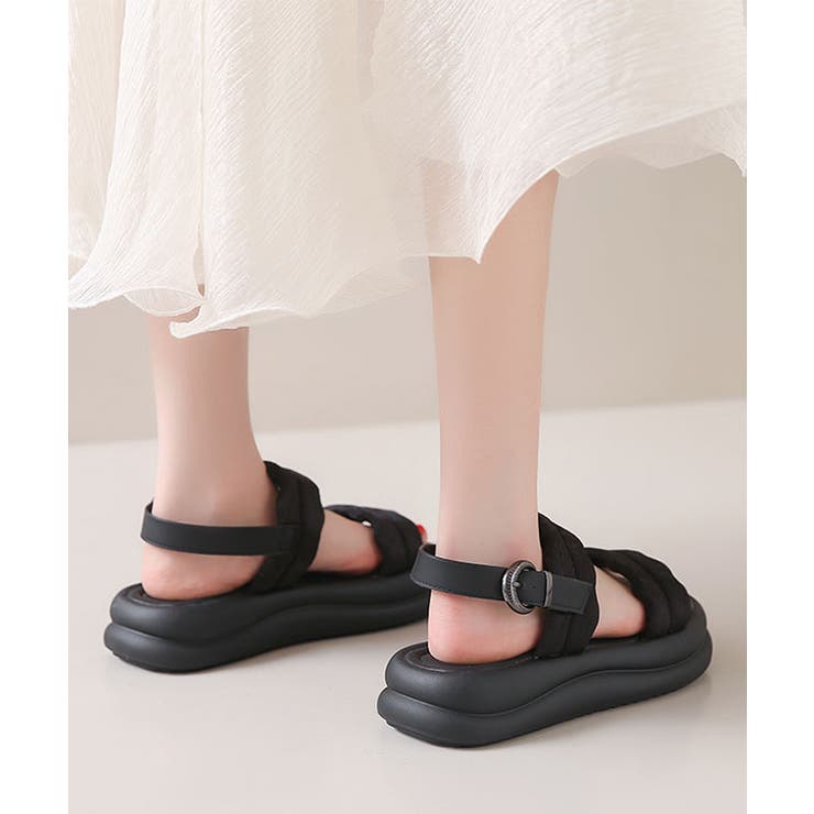 花柄 ウェーブ ダブルバンド | レースレディース  | 詳細画像5 