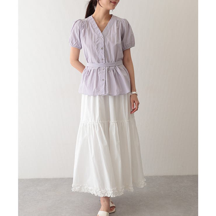 2WAY ベルト付き Vネック | レースレディース  | 詳細画像14 