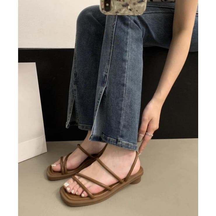 レザー調 ナロー アシンメトリー | レースレディース  | 詳細画像6 