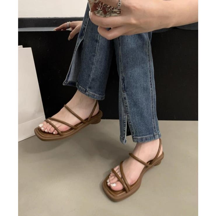 レザー調 ナロー アシンメトリー | レースレディース  | 詳細画像7 