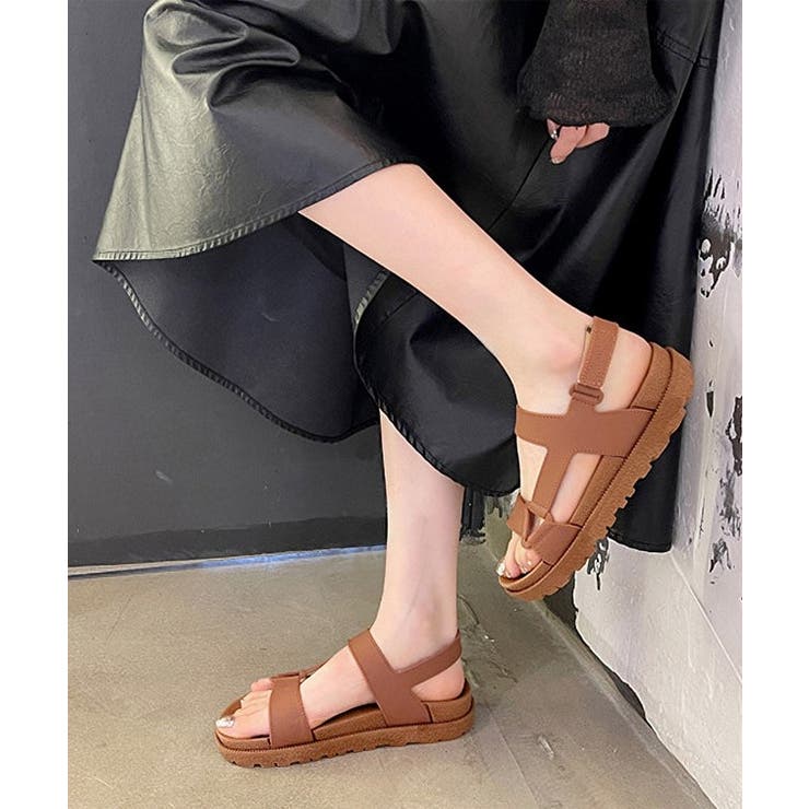 レザー調 ダブルベルト バックストラップ | レースレディース  | 詳細画像8 