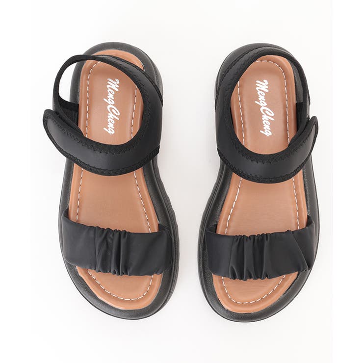 レザー調 ギャザー ストラップ | レースレディース  | 詳細画像12 