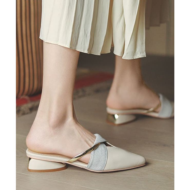 異素材 配色 メタルストラップ | レースレディース  | 詳細画像10 