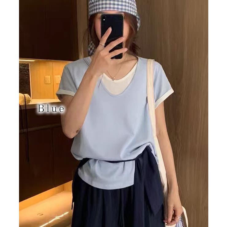 ドッキング デザイン 袖ロールアップ | レースレディース  | 詳細画像13 