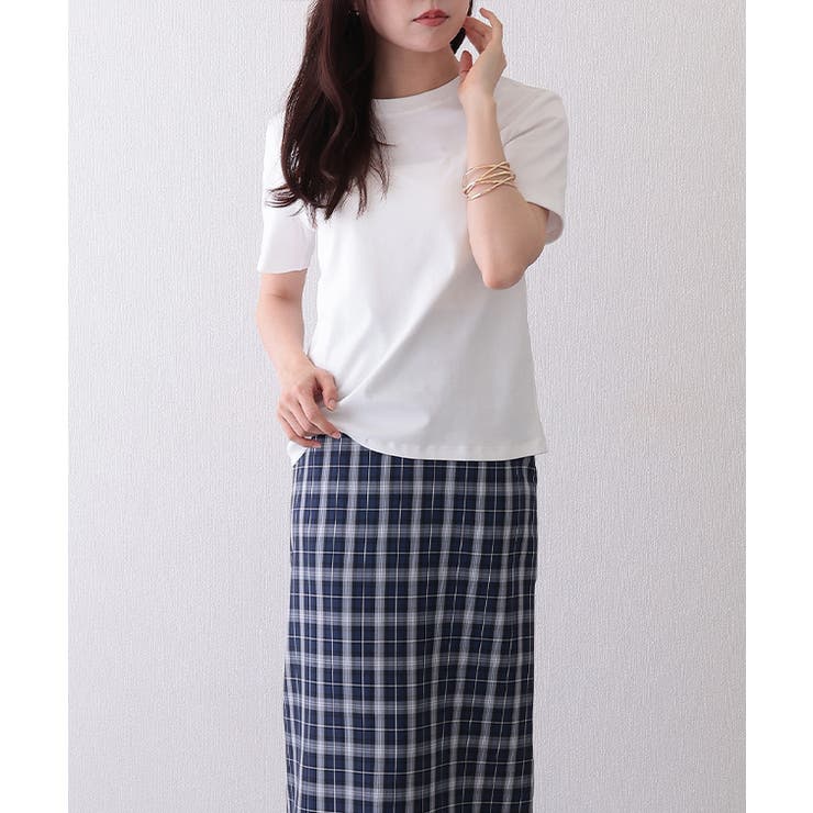 クルーネック ベーシック コットン | レースレディース  | 詳細画像6 