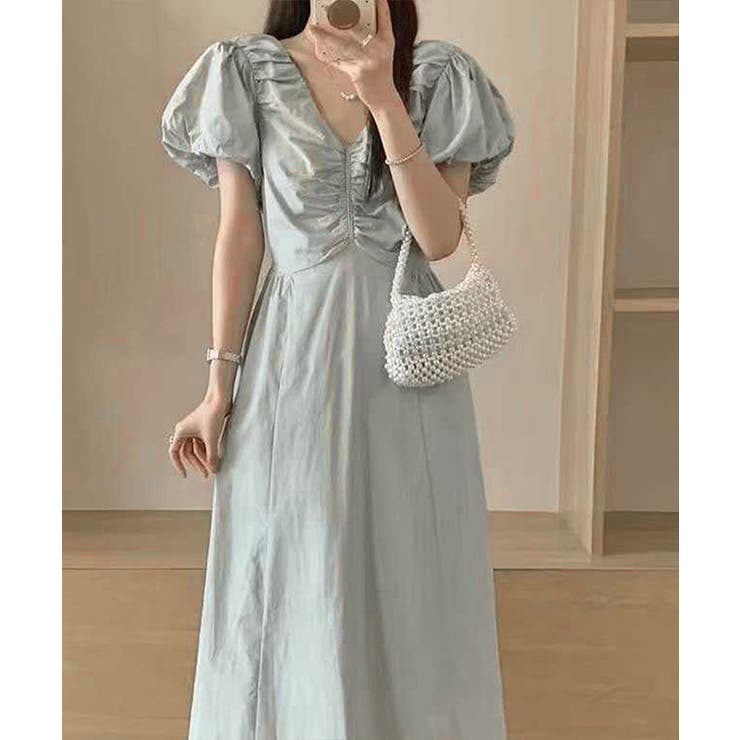 フロント シャーリング Vネック | レースレディース  | 詳細画像9 