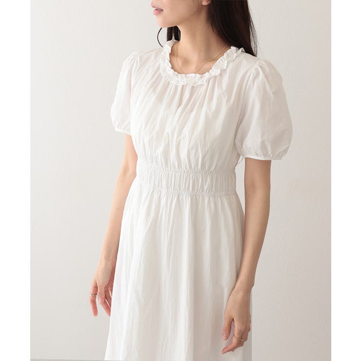 フリル ギャザー パフスリーブ | レースレディース  | 詳細画像5 