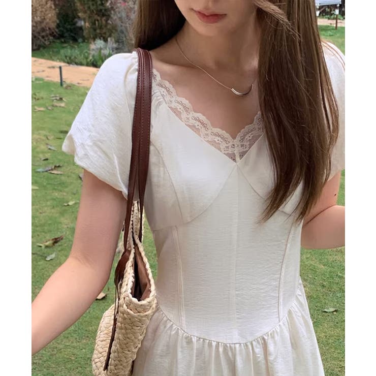 2WAY Vネック レース | レースレディース  | 詳細画像10 