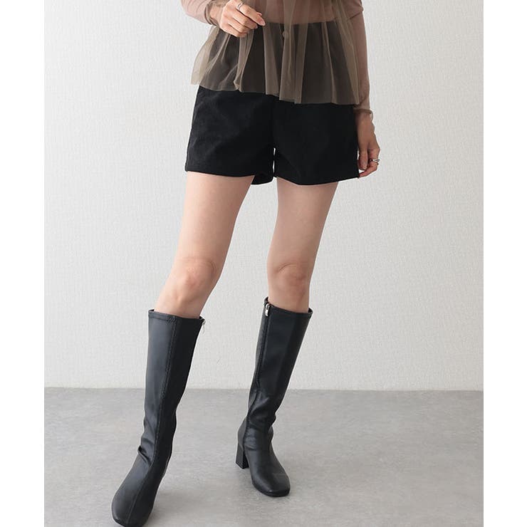 タック フレア コーデュロイ | レースレディース  | 詳細画像4 