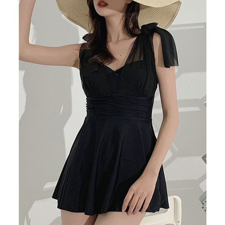 ショルダーリボン シアー ドッキング | レースレディース  | 詳細画像5 