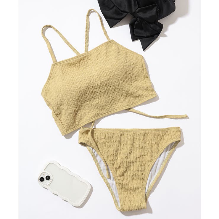 【2点セット】ソリッドカラー バックシャン キャミソール | レースレディース  | 詳細画像12 