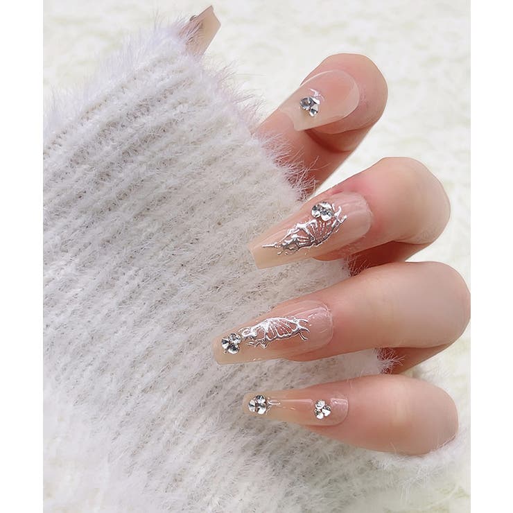 ビジュー付き バタフライ アート | レースレディース  | 詳細画像4 