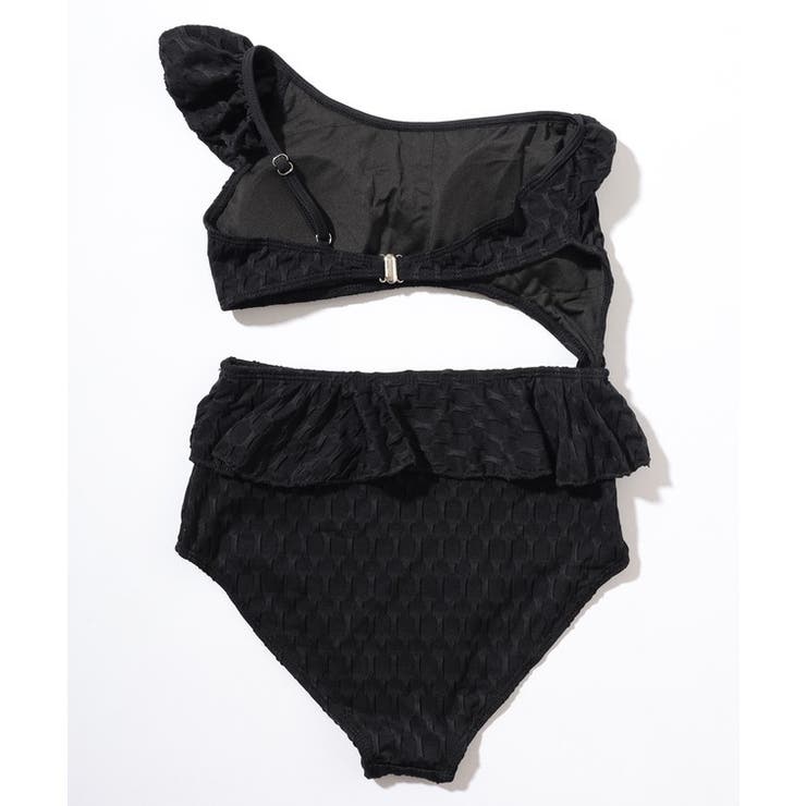 ワンショルダー オープンカット フリル | レースレディース  | 詳細画像11 