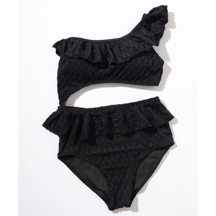 ワンショルダー オープンカット フリル | レースレディース  | 詳細画像8 