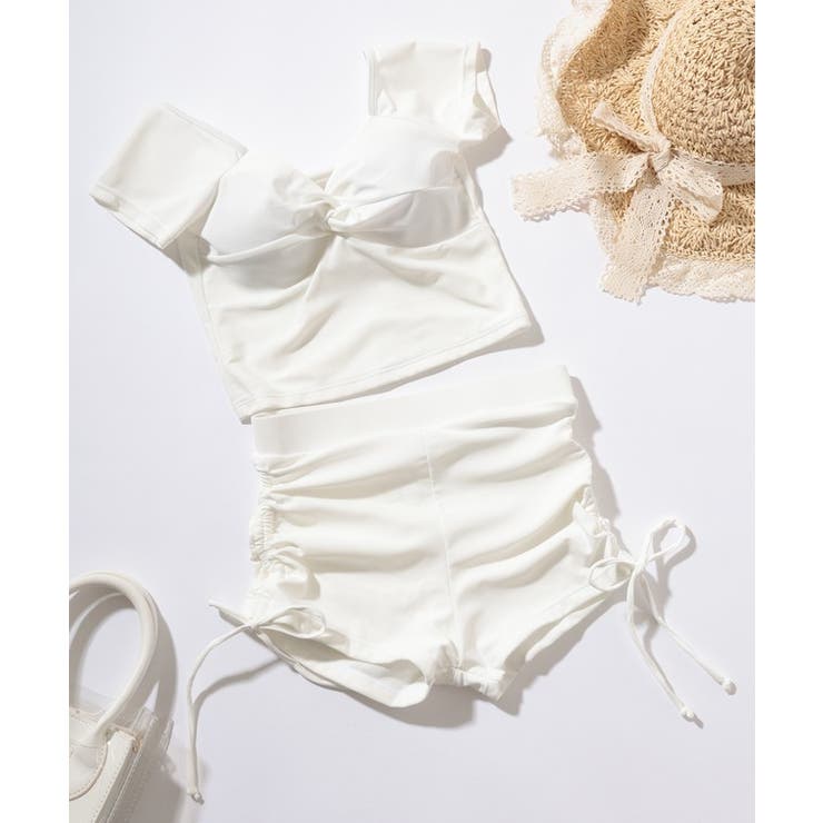 【2点セット】2WAY フロントツイスト フレンチスリーブ | レースレディース  | 詳細画像12 