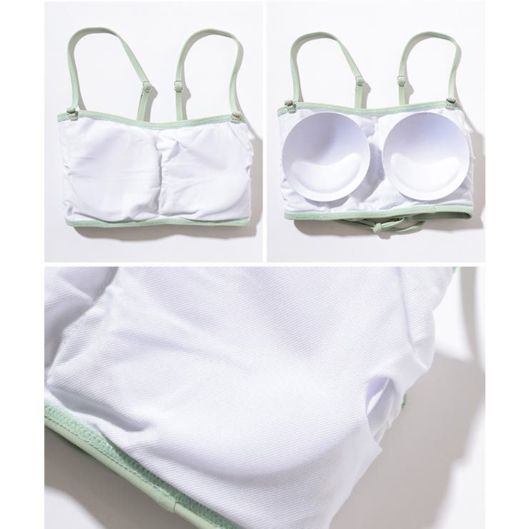 【2点セット】シャーリング バックレースアップ ショーツ付き | レースレディース  | 詳細画像18 