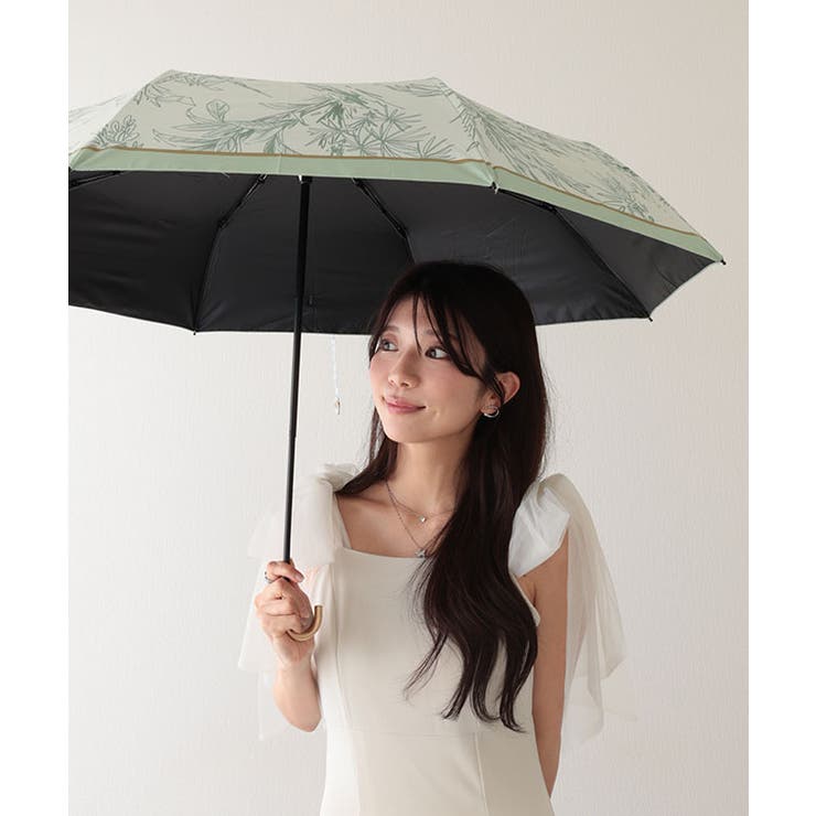 晴雨兼用 ボタニカル柄 メタリック | レースレディース  | 詳細画像10 