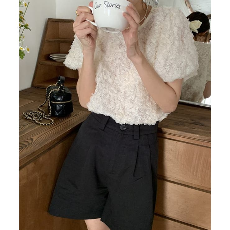 DOLCE&GABBANA レディース ジャガード フラワー スカート Dolce & Gabbana フラワー ロンゲットドットスカート ホワイト