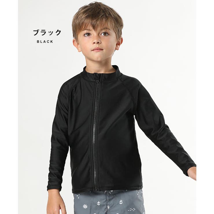 キッズ スタンドカラー ジップアップ | レースレディース  | 詳細画像3 