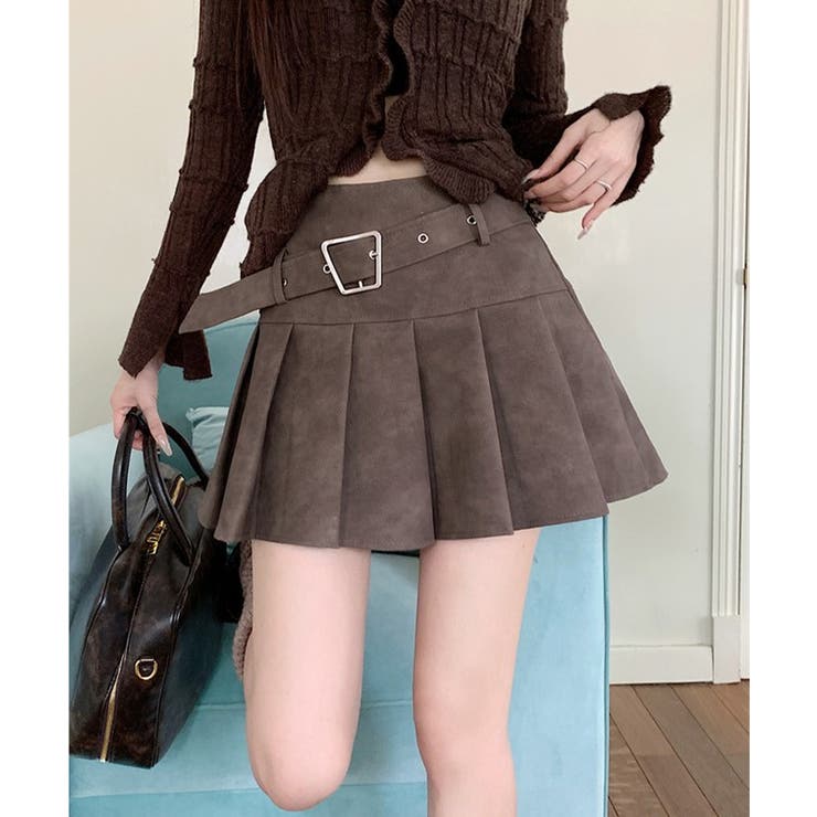 レザー調 ベルト付き ボックス | レースレディース  | 詳細画像8 