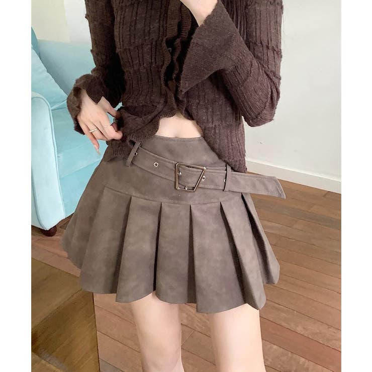 レザー調 ベルト付き ボックス | レースレディース  | 詳細画像9 