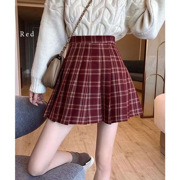 タータンチェック ボックス プリーツ | レースレディース  | 詳細画像10 