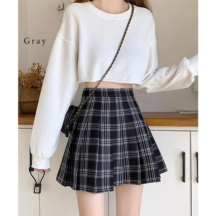 タータンチェック ボックス プリーツ | レースレディース  | 詳細画像3 