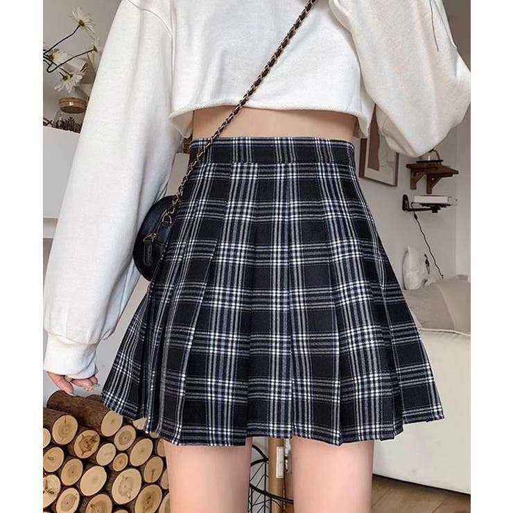 タータンチェック ボックス プリーツ | レースレディース  | 詳細画像4 