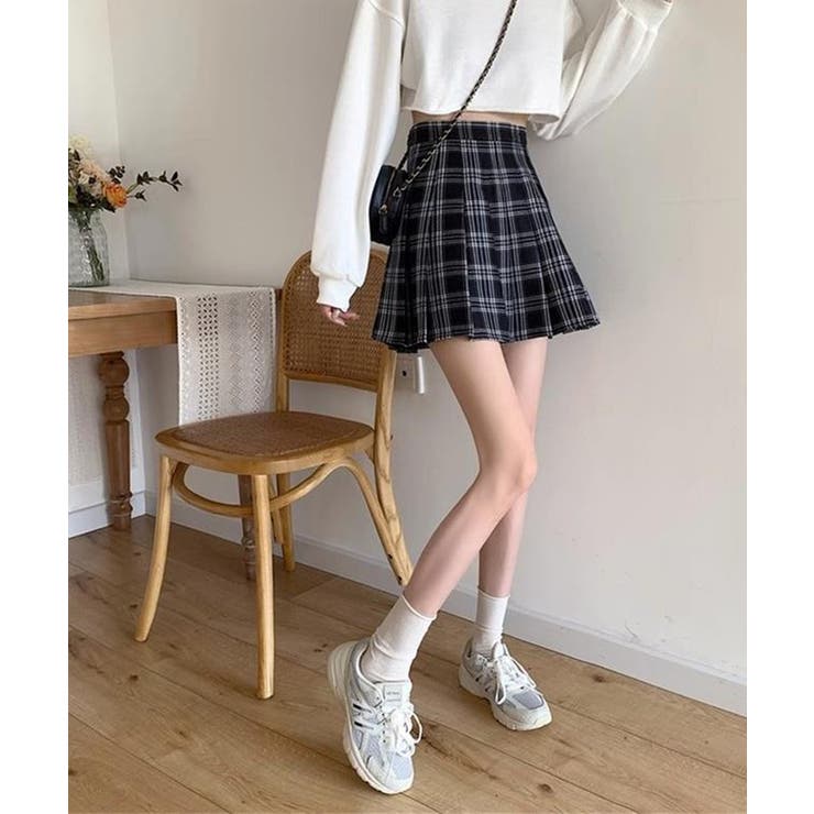 タータンチェック ボックス プリーツ | レースレディース  | 詳細画像7 