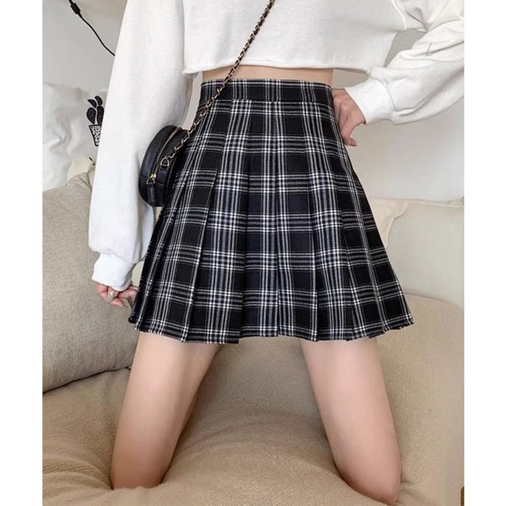 タータンチェック ボックス プリーツ | レースレディース  | 詳細画像8 