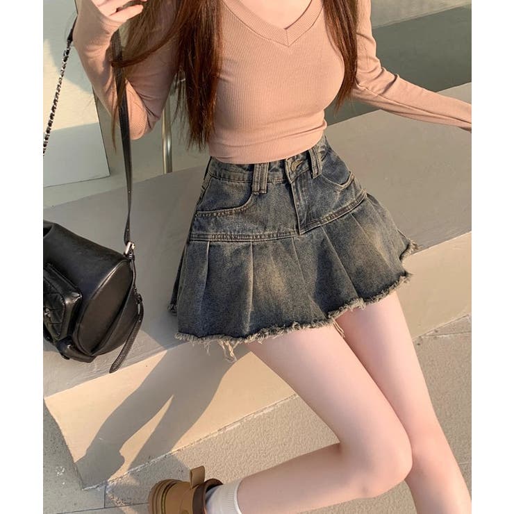 ヴィンテージ風 ハイウエスト デニム | レースレディース  | 詳細画像5 