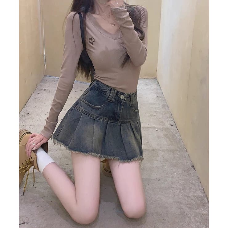 ヴィンテージ風 ハイウエスト デニム | レースレディース  | 詳細画像6 