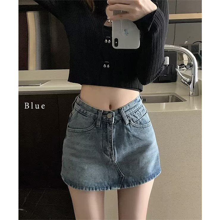 ウォッシュド デニム ハイウエスト | レースレディース  | 詳細画像11 