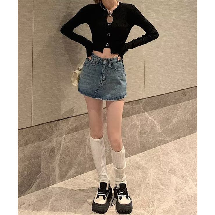 ウォッシュド デニム ハイウエスト | レースレディース  | 詳細画像12 