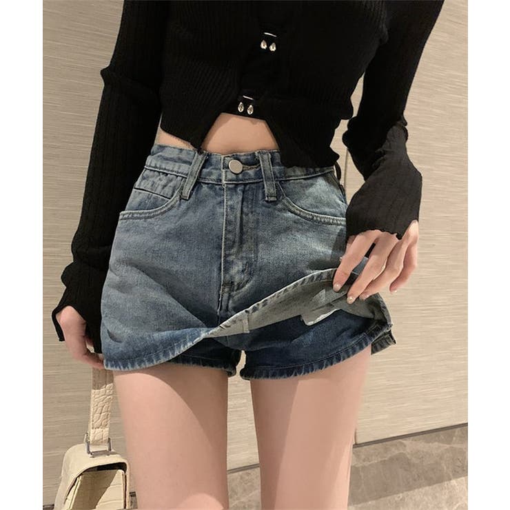 ウォッシュド デニム ハイウエスト | レースレディース  | 詳細画像15 