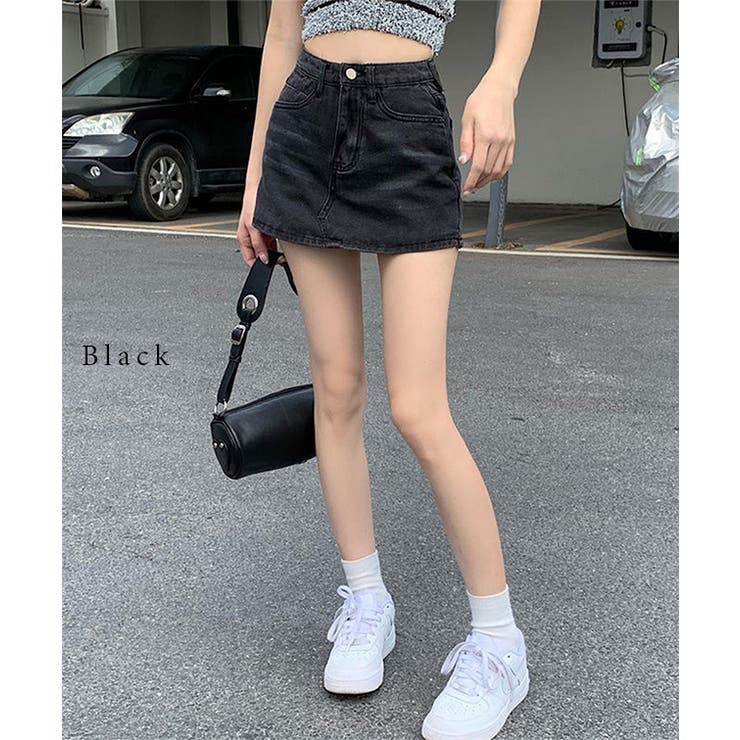 ウォッシュド デニム ハイウエスト | レースレディース  | 詳細画像3 